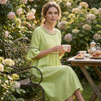 Amaya | Tummy-Concealing Midi Dress